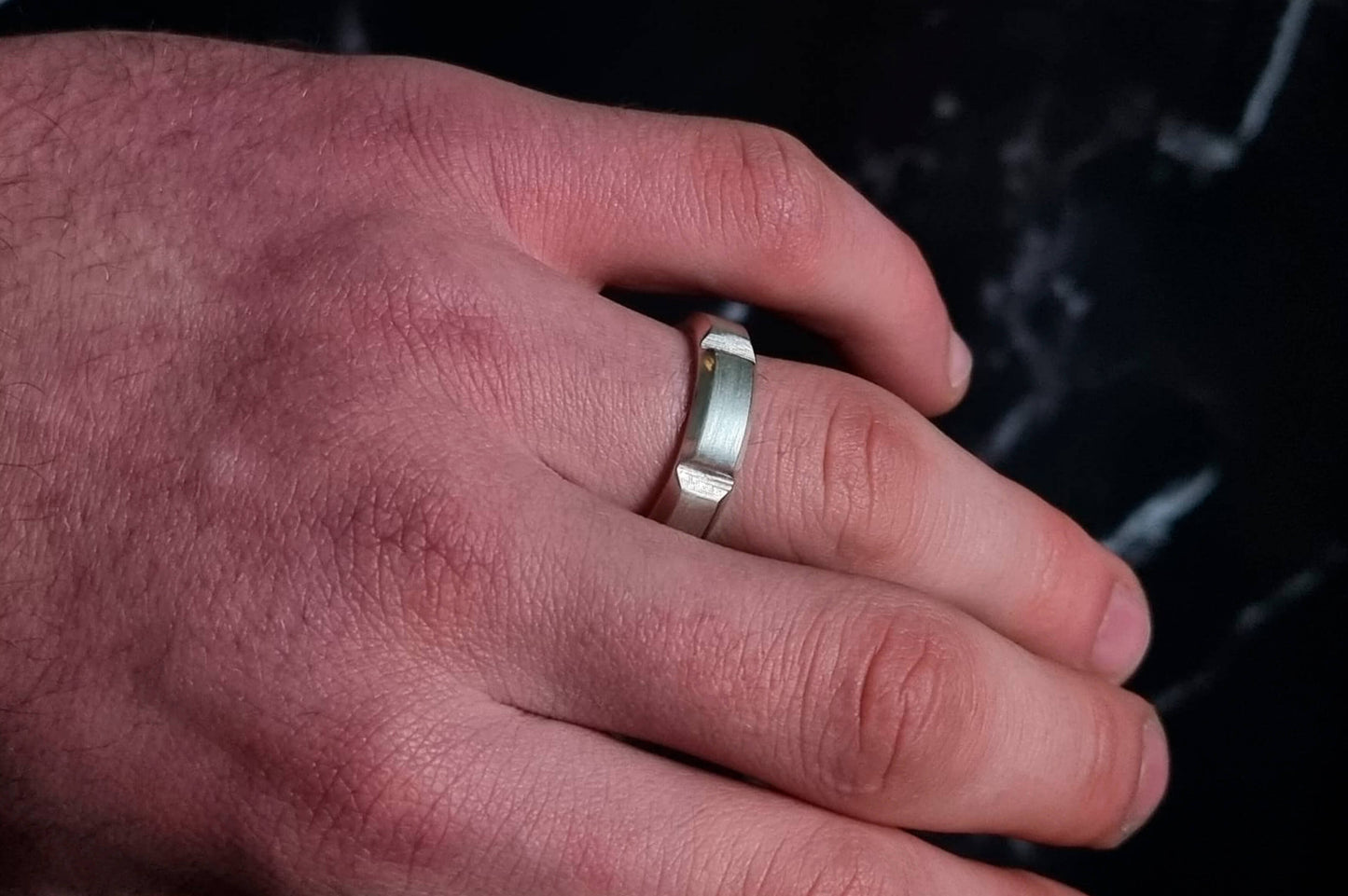 Groove Ring (Zilver)