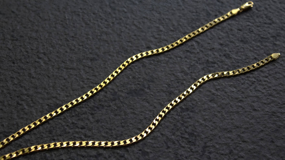 Gold platted ketting