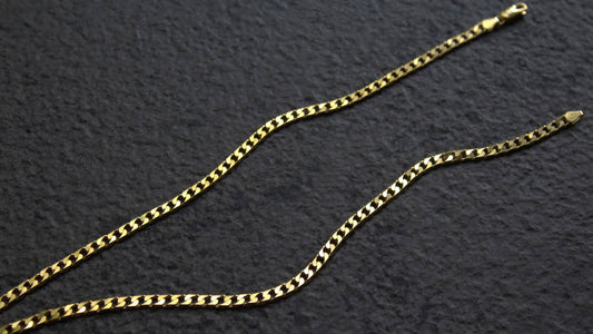 Gold platted ketting