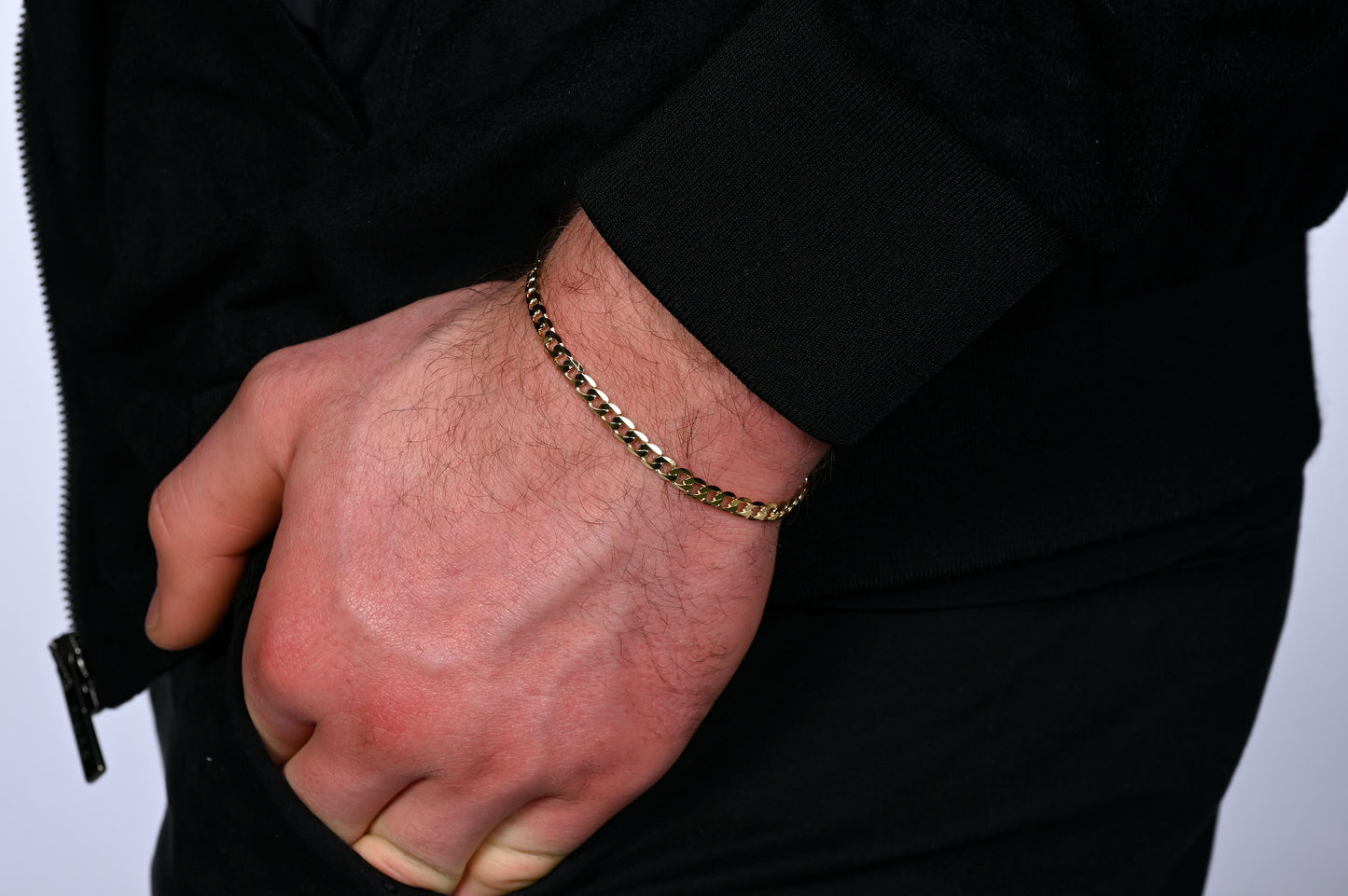 Cuban Armband (Goud) 4,30mm