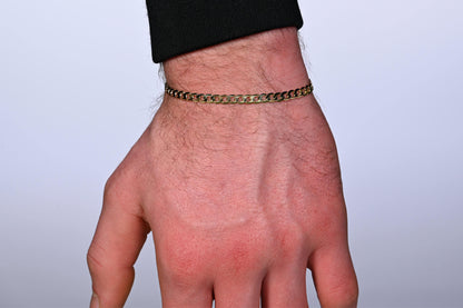 Cuban Armband (Goud) 4,30mm
