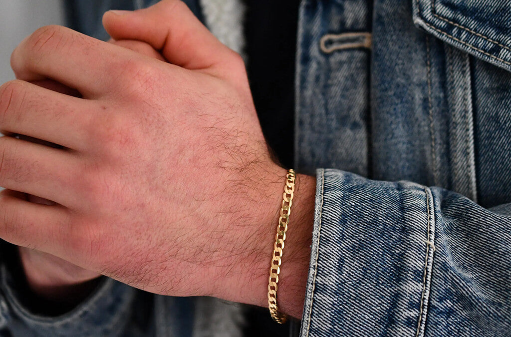 Cuban Armband (Goud) 4,30mm