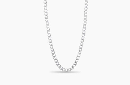 Cuban Ketting (Zilver) 4,30mm