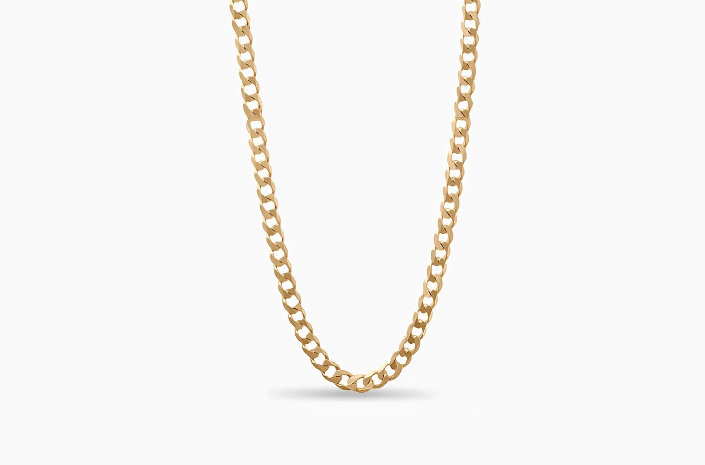 Cuban Ketting - 4,30 mm - (Goud)