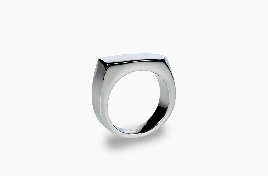 Simple Square Ring (Zilver)