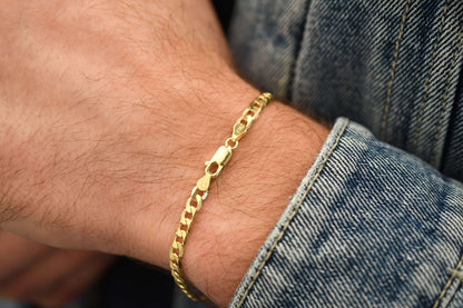 Cuban Armband (Goud) 4,30mm