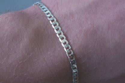 Cuban Armband  (Zilver) 4,30mm