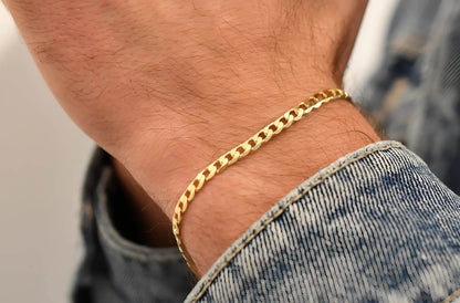 Cuban Armband (Goud) 4,30mm