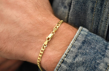 Cuban Armband (Goud) 4,30mm