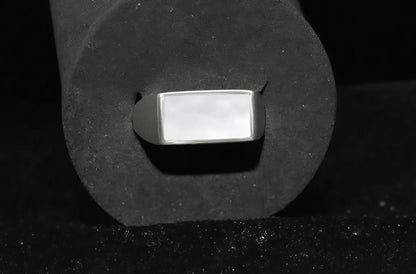 Folded Parelmoer (Zilver)