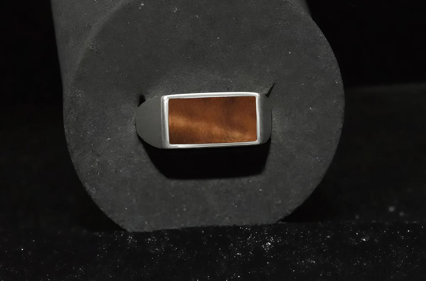 Folded TIger Eye (Zilver)