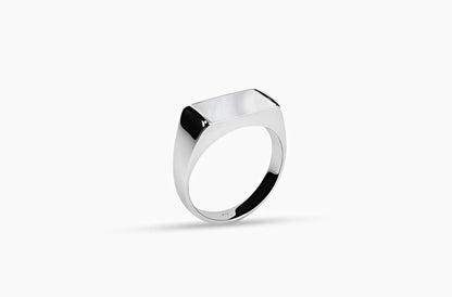 Folded Parelmoer (Zilver)