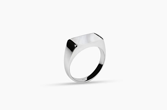 Folded Parelmoer (Zilver)