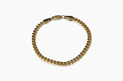 Cuban Armband  (Goud) 3mm